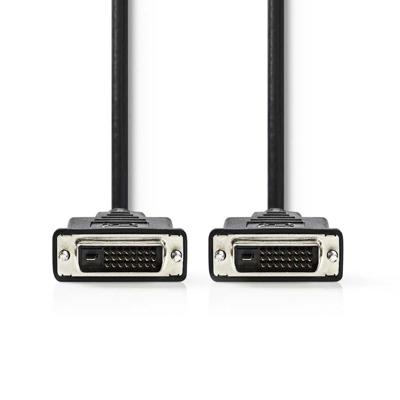 DVI-Kabel | DVI-D 24+1-pins male - DVI-D 24+1-pins male | 10 m | Zwart