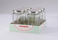 Leifheit 3211 Jampot Zeshoekig 770 ml Glas/Zilver - thumbnail