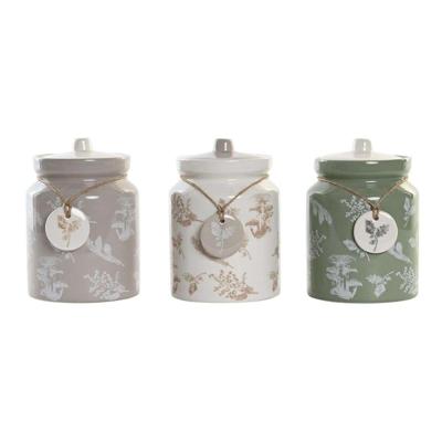 Tin DKD Home Decor Dolomite (3 Stuks)