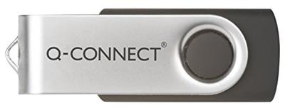 Q-CONNECT USB stick 2.0, zwart, 16 GB