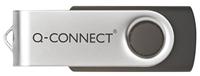 Q-CONNECT USB stick 2.0, zwart, 16 GB - thumbnail