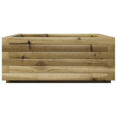 Plantenbak 60x60x26,5 cm geïmpregneerd grenenhout