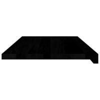 Vensterbanken 2 st 80x40x2 cm massief eikenhout donkerbruin - thumbnail