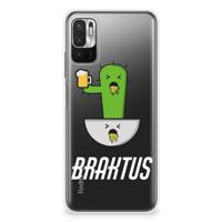 Xiaomi Redmi Note 10/10T 5G | Poco M3 Pro Telefoonhoesje met Naam Braktus - thumbnail