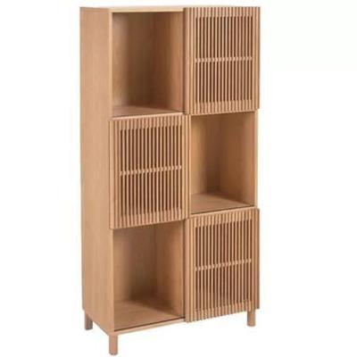 Kave Home Opbergkast 'Beyla' Eikenhout, 170 x 85cm, kleur Naturel