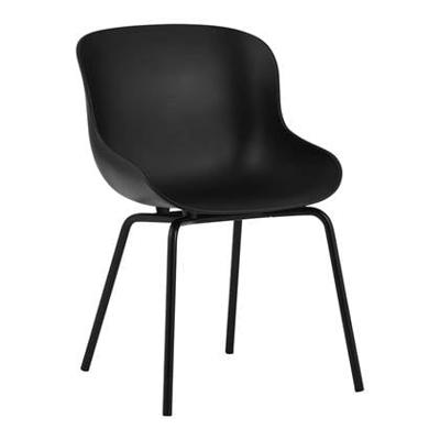 Normann Copenhagen Hyg eetkamerstoel Black staal