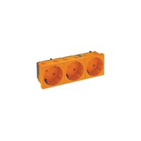 OBO Bettermann 6120125 Apparaatinzet Wandcontactdoos dubbel (b x h x d) 135 x 45 x 42 mm Oranje 1 stuk(s) - thumbnail