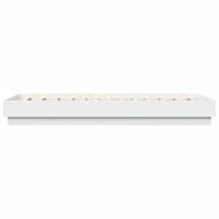 Bedframe met LED-verlichting wit 90x190 cm - thumbnail