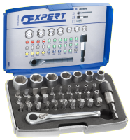 Expert by Facom bits en doppen 1/4" | 39 stuks | incl. koffer | E131705 - E131705 Expert by Facom bits en doppen 1/4" | 39 stuks | incl. koffer | E131705 - E131705