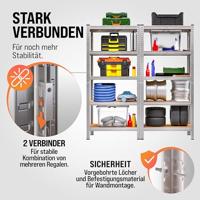 Boutloos opbergrek 180 x 90 cm (set van 2) - thumbnail