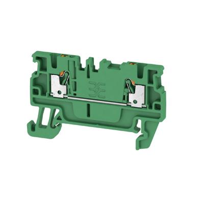 Weidmüller 2508210000 Doorgangsklem 3.5 mm Spanveer Groen 100 stuk(s)