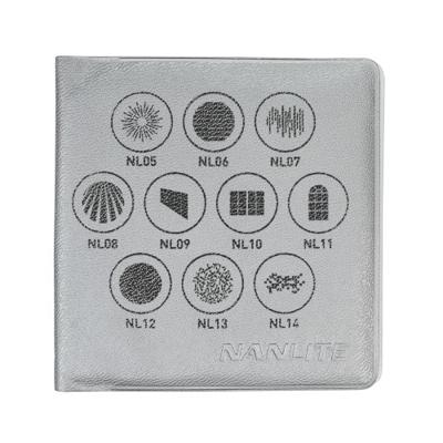 Nanlite FM-mount Projection Attachment GOBO Set 1 (10pcs) (AS-GB-FMM-SET1)