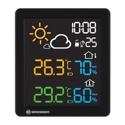 BRESSER MeteoCast Pico Kleurenweerstation BRESSER MeteoCast Pico Kleurenweerstation