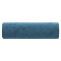 Sierkussens 2 st 15x50 cm fluweel blauw - thumbnail