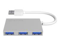 Icybox IB-HUB1402 4 x USB 3.0 hub naar USB 3.0 poort - thumbnail