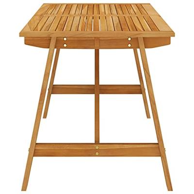 vidaXL Tuintafel 140x70x73,5 cm massief acaciahout vidaXL Tuintafel 140x70x73,5 cm massief acaciahout
