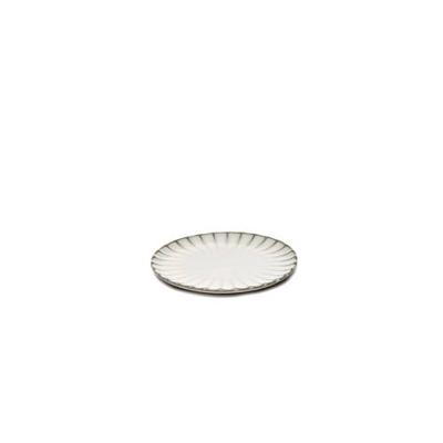 SERAX - Inku - Bordje geribbeld 15cm wit
