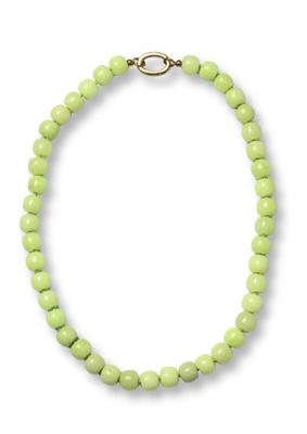 Bonnie Studios William Lime Necklace