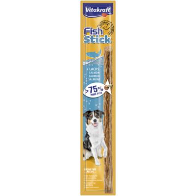 VITAKRAFT Fish Stick Salmon - traktatie voor hond - 15 g - thumbnail