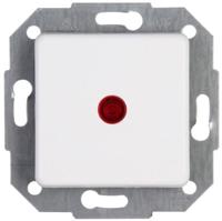 Kopp 614613083 Controleschakelaar Inzetstuk Europa Arctisch-wit, Mat 1 stuk(s) - thumbnail