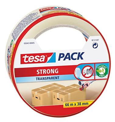 tesa 57165-00000-05 Plakband tesapack Transparant (l x b) 66 m x 38 mm 1 stuk(s)