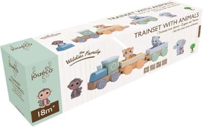 Joueco The Wildies Family treinset met dieren