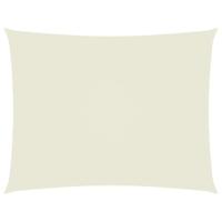 Zonnescherm rechthoekig 2,5x4 m oxford stof crmekleurig - thumbnail