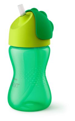 Philips Avent Drinkbeker Rietje Boy Groen 300ml SCF798/01