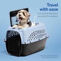 Petmate 2 Door Kennel Blauw S - thumbnail