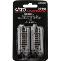 7078015 N Kato Unitrack Overgangsrails 45 mm 1 set(s) - thumbnail