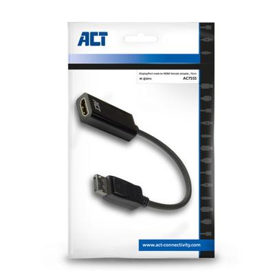 ACT DisplayPort naar HDMI adapter
