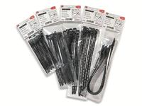 HellermannTyton 115-07269 SRT2607 Kabelbinder 260 mm 7 mm Zwart Hersluitbaar, Zeer flexibel, Met terughaaloog 1 stuk(s) - thumbnail