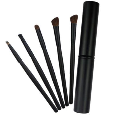 5 STÜCK handvat ogen make-up borstelset met aluminium Tube(Black) 5 STÜCK handvat ogen make-up borstelset met aluminium Tube(Black)