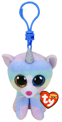 TY beanie boo's clip knuffel kat heather