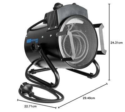 GÜDE Verwarming 280 m³ Blauw, Zwart GÜDE Verwarming 280 m³ Blauw, Zwart