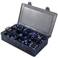 TRU COMPONENTS Pneumatische connector TC-12879280 TC-Fitting kits-A Buis-Ø: 4 mm, 6 mm, 8 mm, 10 mm, 12 mm 145 stuk(s) - thumbnail