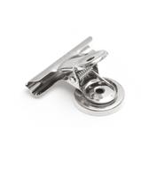 Papierklem MAUL Bulldog met magneet 52mm zilver 2 stuks - thumbnail