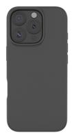 Just in Case Zero Soft TPU Case voor Apple iPhone 16 Pro Telefoonhoesje Zwart - thumbnail