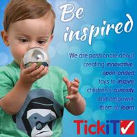 Tickit Sensorische Knipperende Ballenset - thumbnail