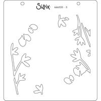 Sizzix • layered stencils botanical border 4pcs - thumbnail