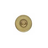 Intersteel Deurbel rond verdekt messing getrommeld - thumbnail