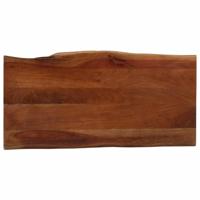 Salontafel 110x55x40 cm massief acaciahout honingbruin - thumbnail
