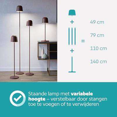 Eglo TerraslampMannera roestbruin - 901751