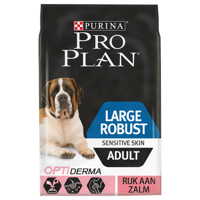 Pro Plan Large Robust Adult Sensitive Skin met zalm hondenvoer 14 kg - thumbnail