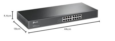 TP-LINK Switch 10/100 TL-SF1016 16 Poort