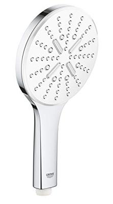 Handdouche GROHE Rainshower SmartActive 130 Rond 13cm Chroom/Wit