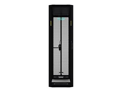 HPE 42U Advanced G2 kit rack 600 mm (B) 1200 mm (T) - standaard pallet (incl. : Zijpanelen, Baying kit, front/achterkant, castors).
