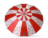 Strandparasol Rood Ø 220 cm SPF50+ Navy - thumbnail