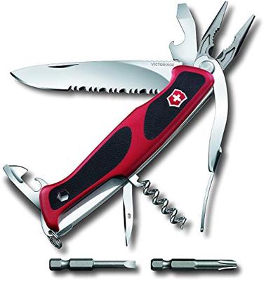 Victorinox RangerGrip 174 0.9728.WC Zwitsers zakmes Aantal functies 17 Rood, Zwart