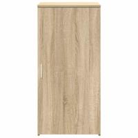 Opbergkast 50x45x103,5 cm bewerkt hout sonoma eikenkleurig - thumbnail